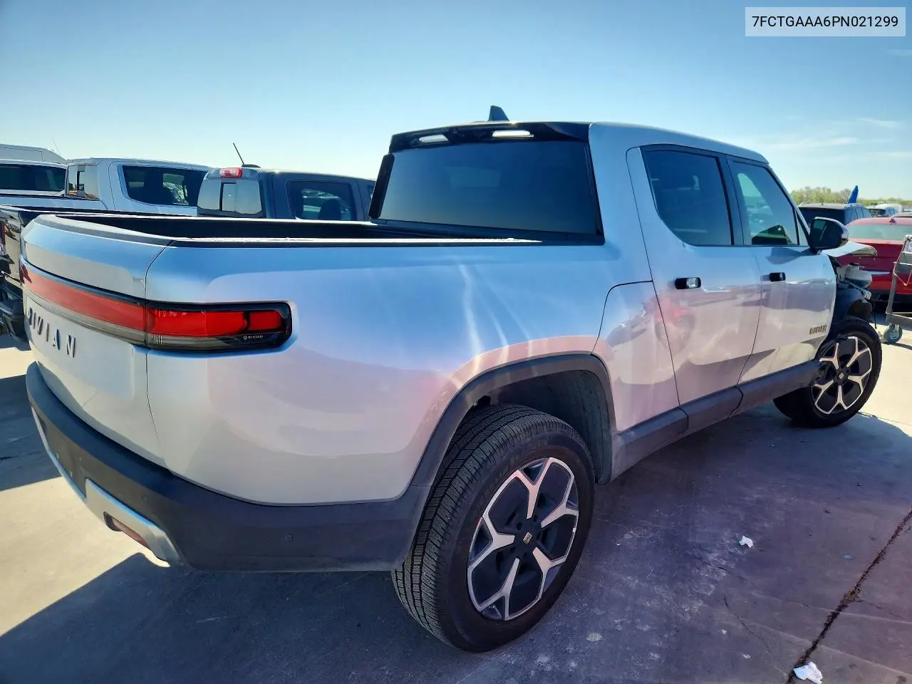 2023 Rivian R1T Adventure VIN: 7FCTGAAA6PN021299 Lot: 46440956
