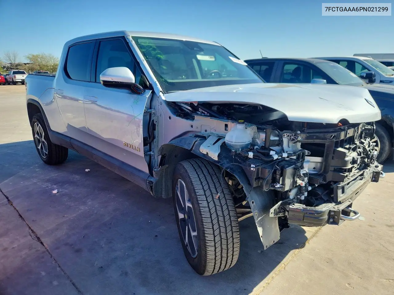 2023 Rivian R1T Adventure VIN: 7FCTGAAA6PN021299 Lot: 46440956