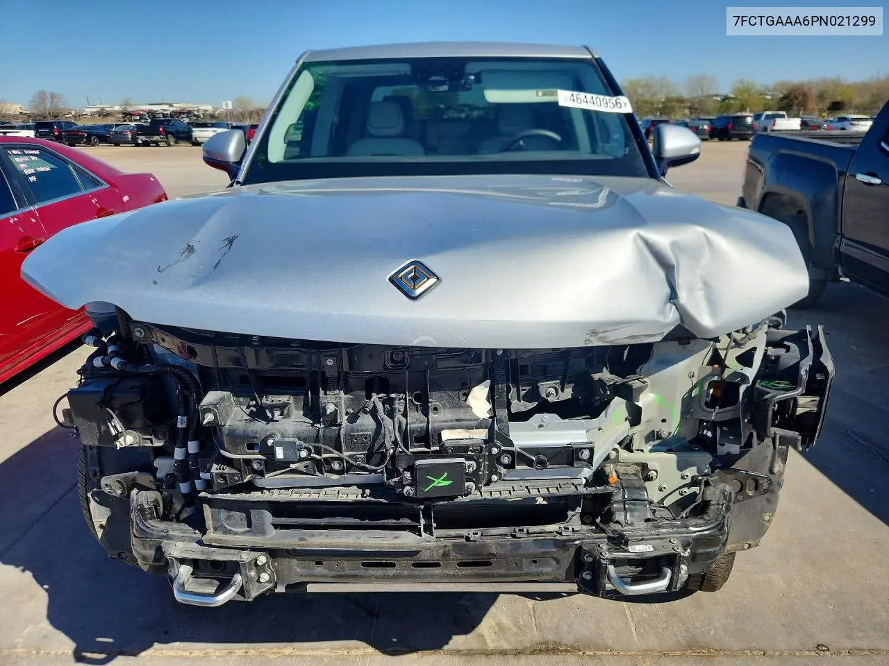 2023 Rivian R1T Adventure VIN: 7FCTGAAA6PN021299 Lot: 46440956