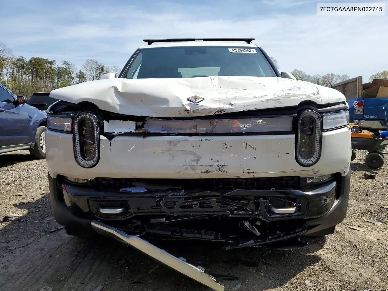 2023 Rivian R1T Adventure VIN: 7FCTGAAA8PN022745 Lot: 48299556