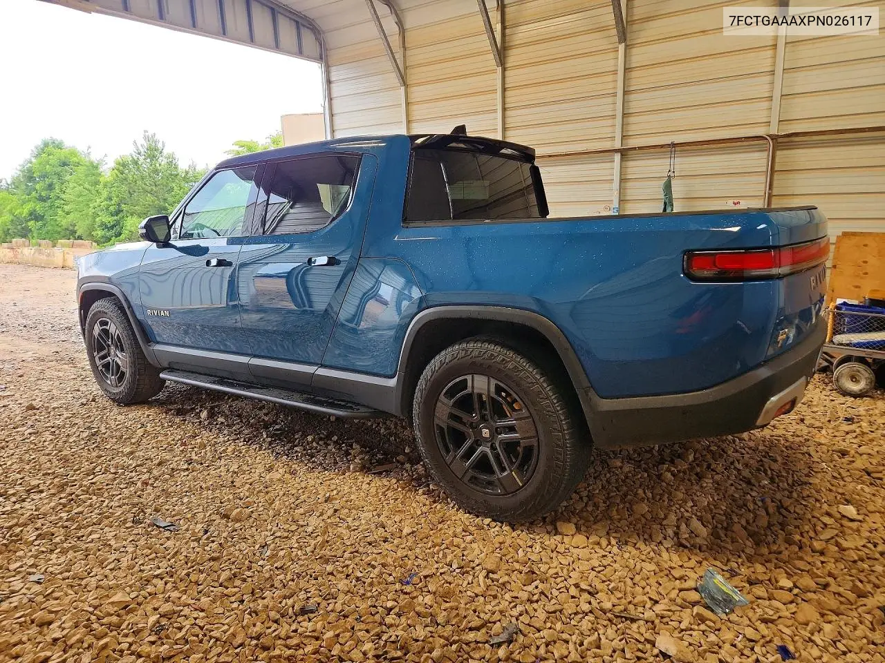 2023 Rivian R1T Adventure VIN: 7FCTGAAAXPN026117 Lot: 54018746
