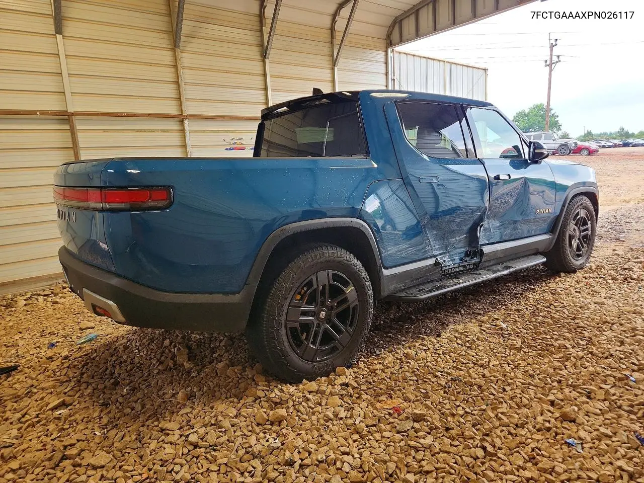 2023 Rivian R1T Adventure VIN: 7FCTGAAAXPN026117 Lot: 54018746