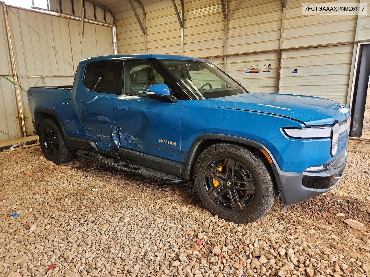 2023 Rivian R1T Adventure VIN: 7FCTGAAAXPN026117 Lot: 54018746