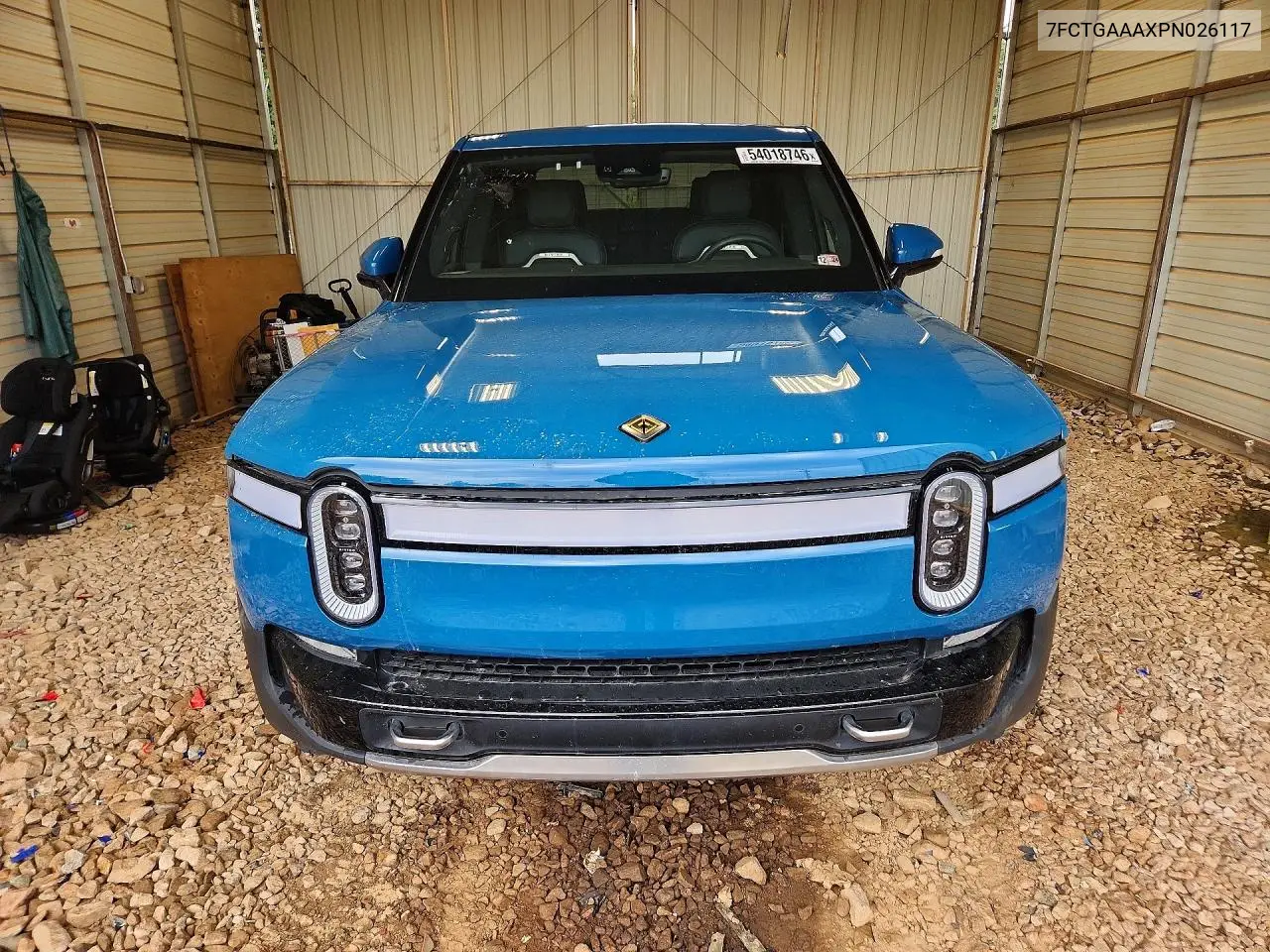 2023 Rivian R1T Adventure VIN: 7FCTGAAAXPN026117 Lot: 54018746