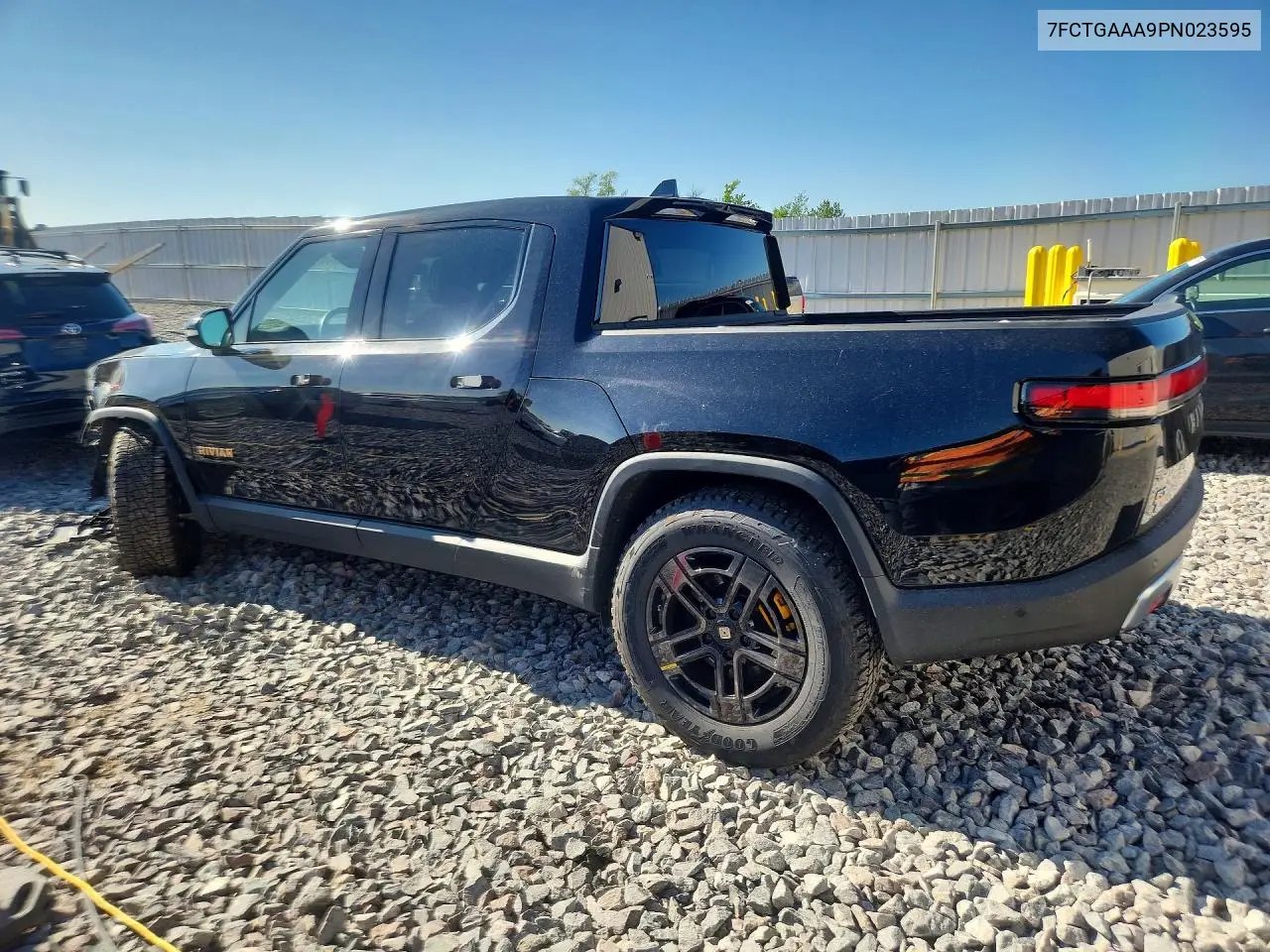 2023 Rivian R1T Adventure VIN: 7FCTGAAA9PN023595 Lot: 54948196