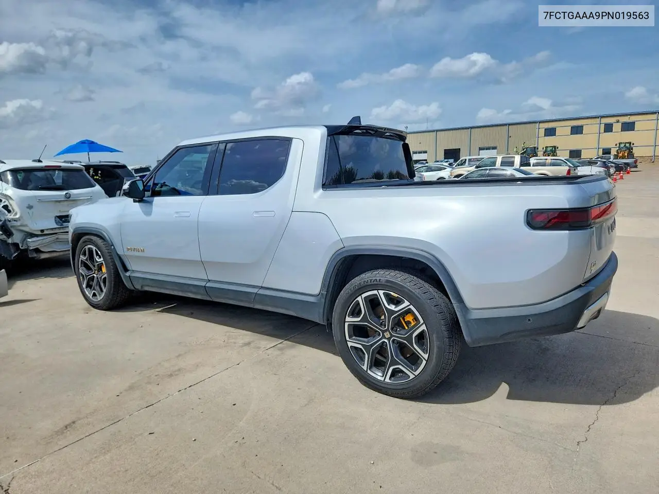 2023 Rivian R1T Adventure VIN: 7FCTGAAA9PN019563 Lot: 60556856