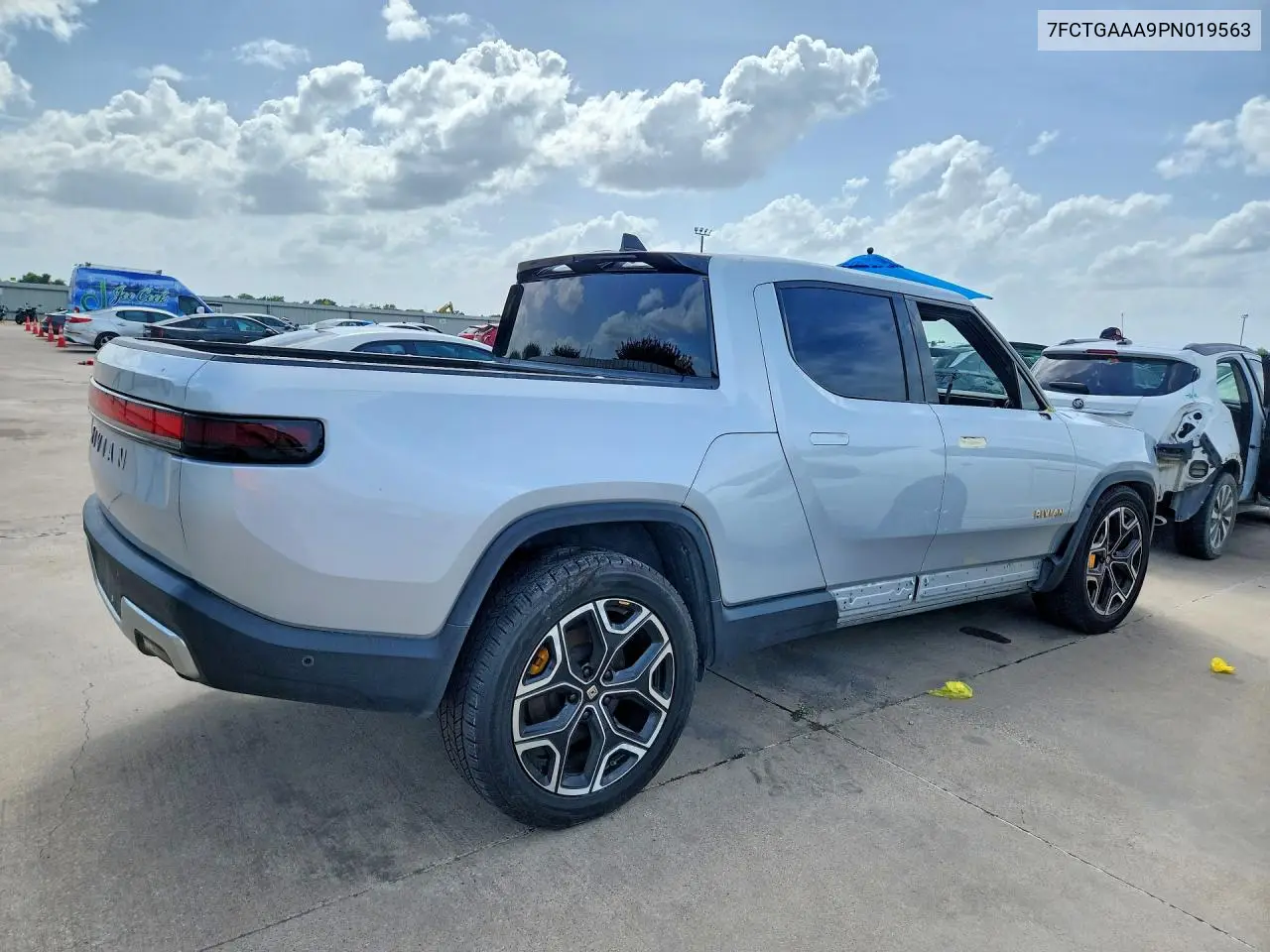 2023 Rivian R1T Adventure VIN: 7FCTGAAA9PN019563 Lot: 60556856