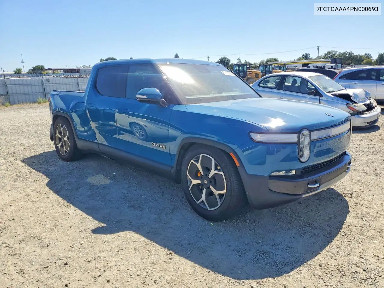 2023 Rivian R1T Adventure VIN: 7FCTGAAA4PN000693 Lot: 61186236
