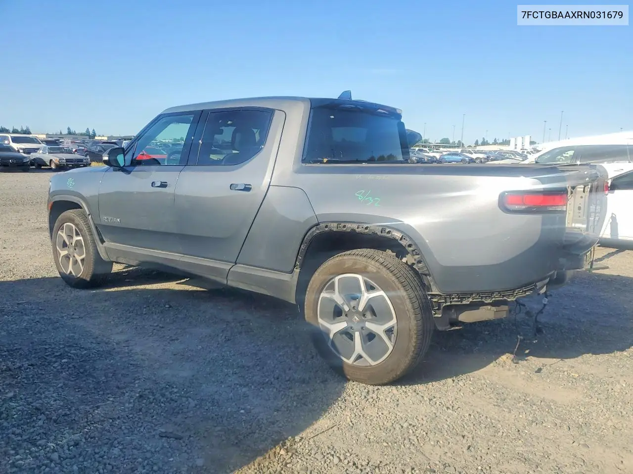2024 Rivian R1T Adventure VIN: 7FCTGBAAXRN031679 Lot: 50419426