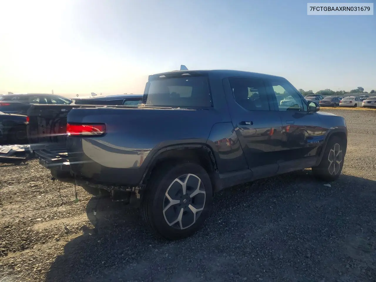 2024 Rivian R1T Adventure VIN: 7FCTGBAAXRN031679 Lot: 50419426
