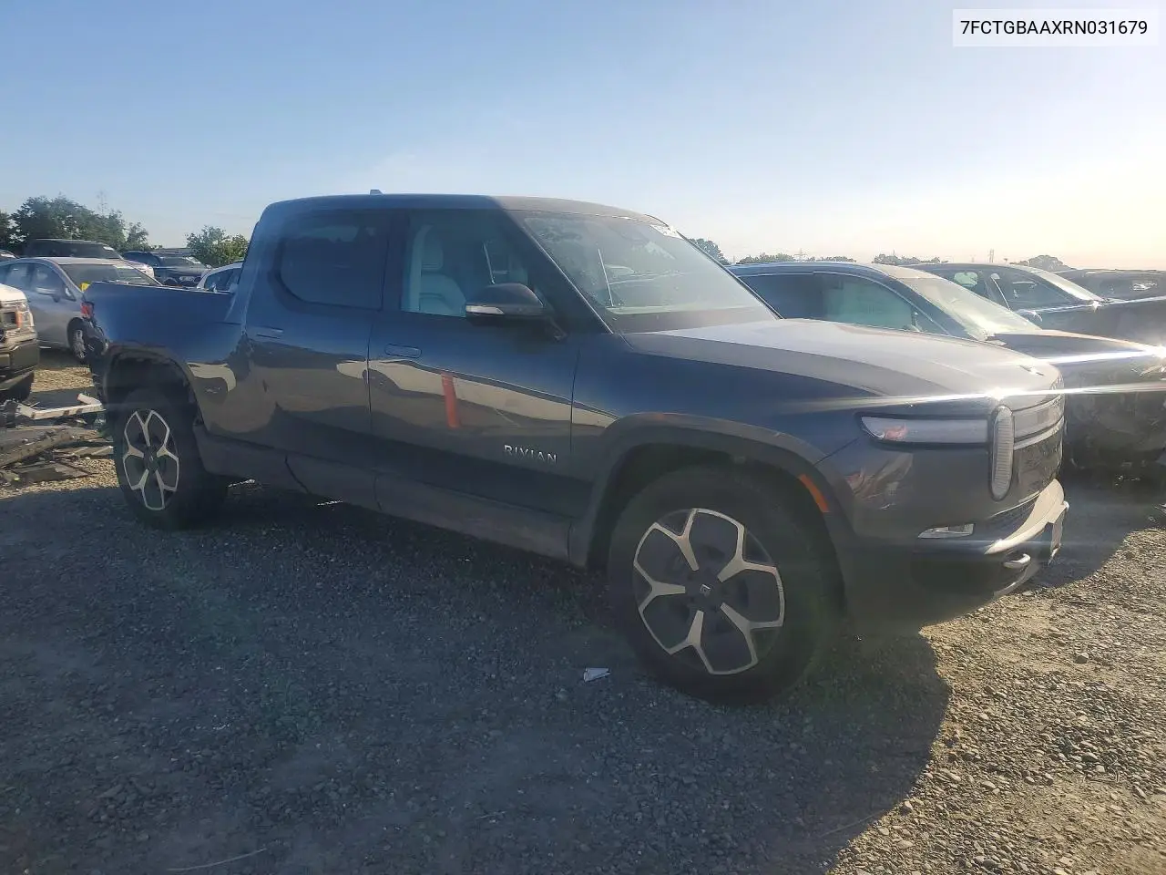 2024 Rivian R1T Adventure VIN: 7FCTGBAAXRN031679 Lot: 50419426