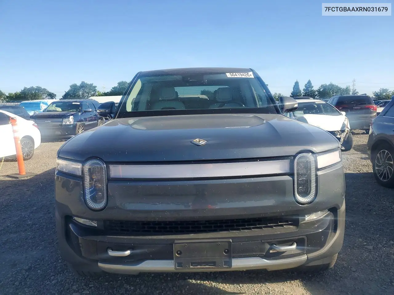 2024 Rivian R1T Adventure VIN: 7FCTGBAAXRN031679 Lot: 50419426