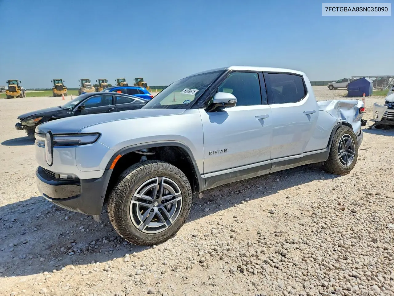 2025 Rivian R1T Adventure VIN: 7FCTGBAA8SN035090 Lot: 59009816