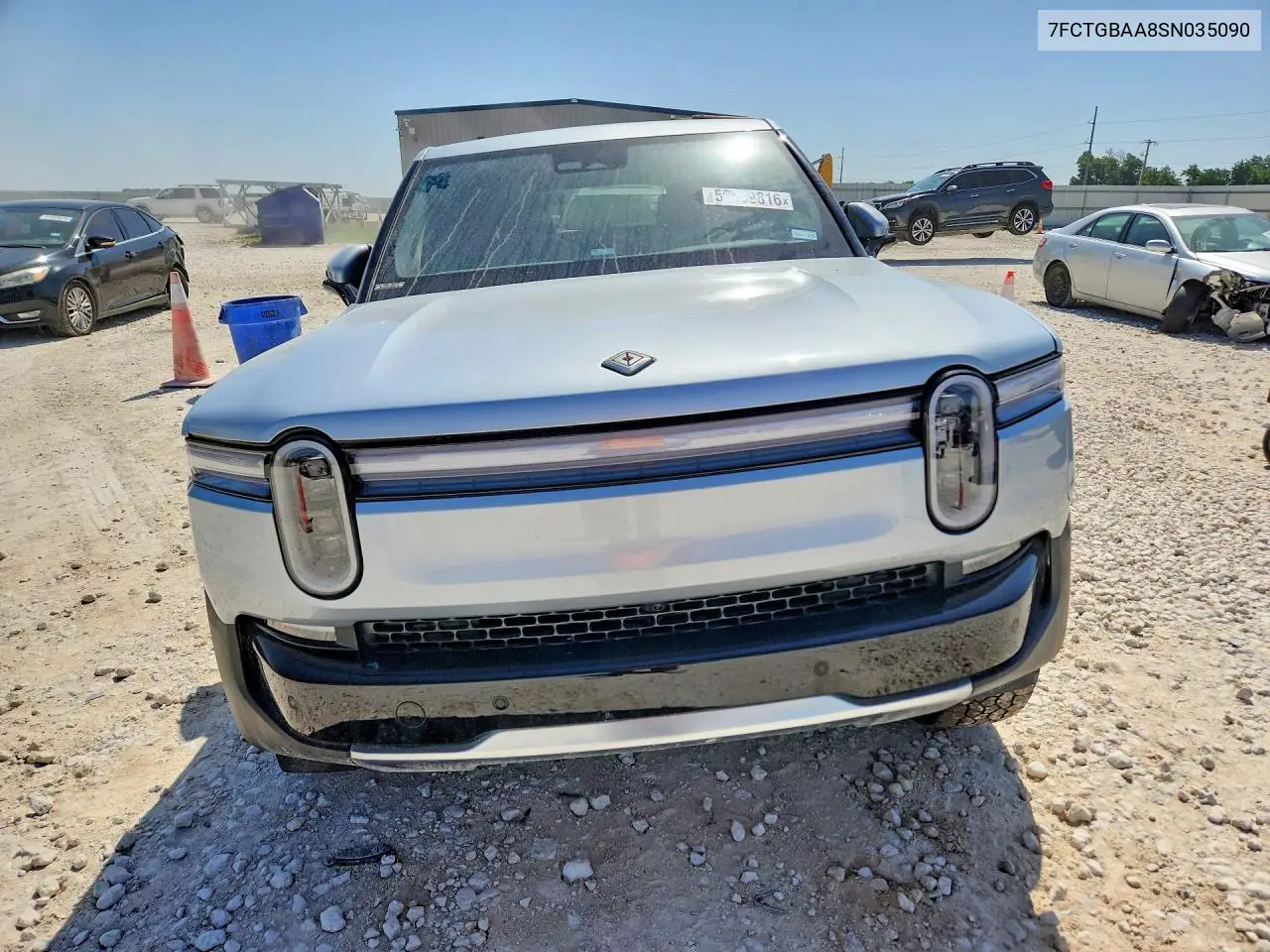 2025 Rivian R1T Adventure VIN: 7FCTGBAA8SN035090 Lot: 59009816