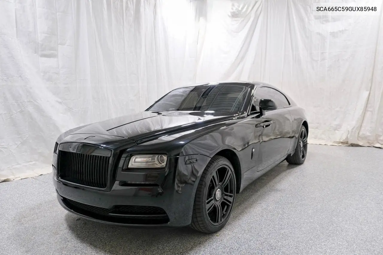 2016 Rolls-Royce Wraith VIN: SCA665C59GUX85948 Lot: 53740896