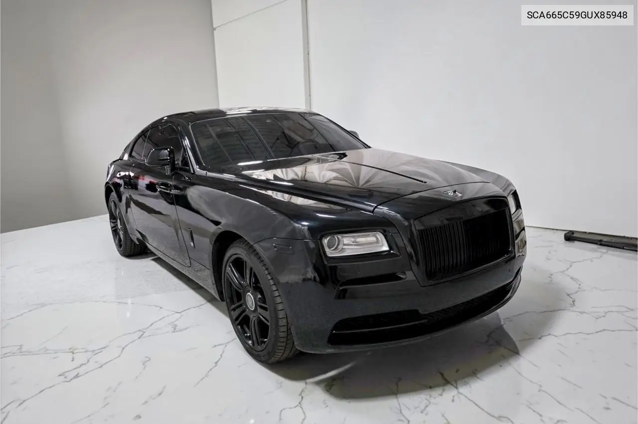 2016 Rolls-Royce Wraith VIN: SCA665C59GUX85948 Lot: 53740896