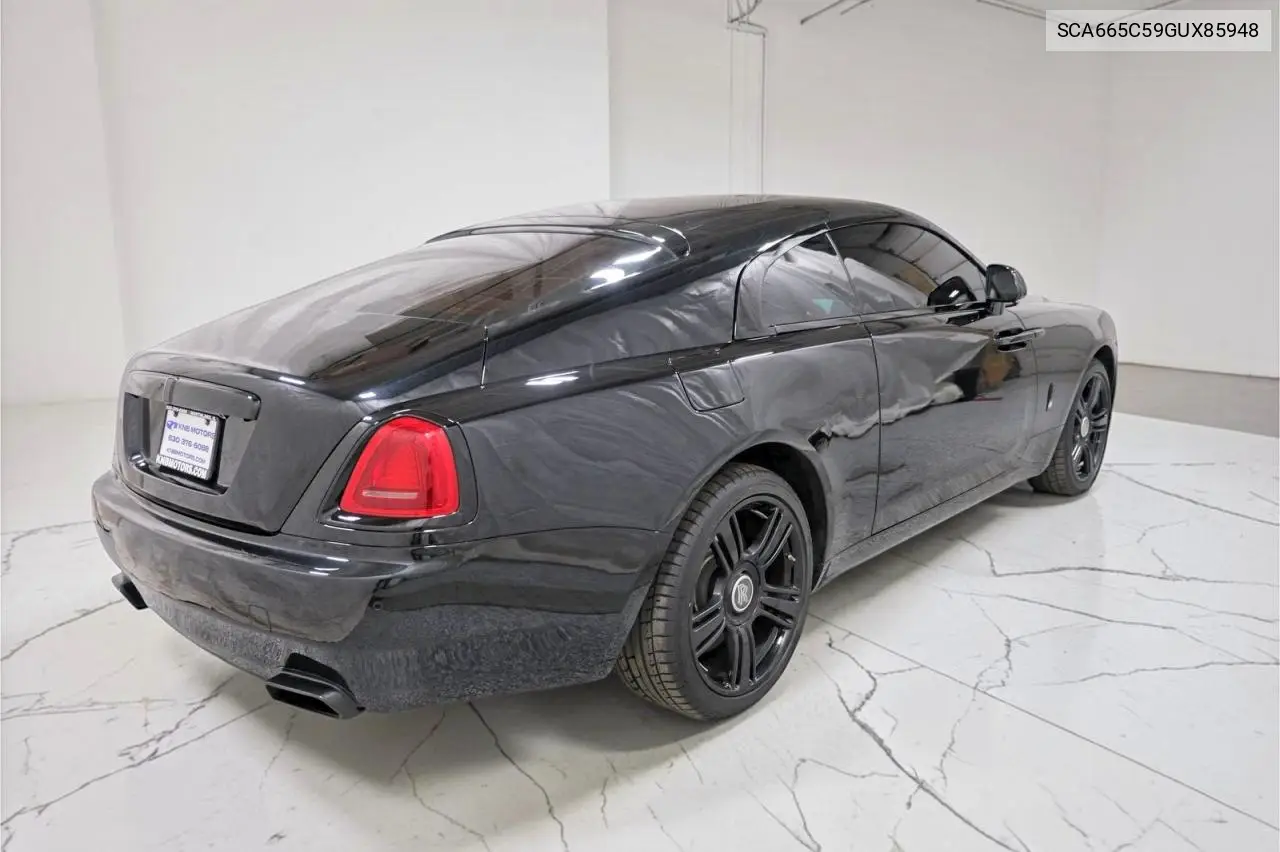 2016 Rolls-Royce Wraith VIN: SCA665C59GUX85948 Lot: 53740896
