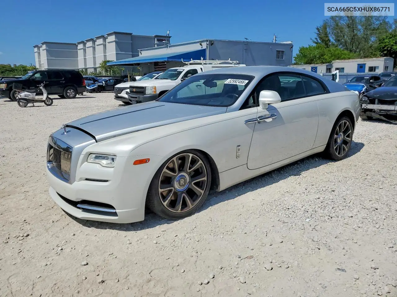2017 Rolls-Royce Wraith VIN: SCA665C5XHUX86771 Lot: 52992466