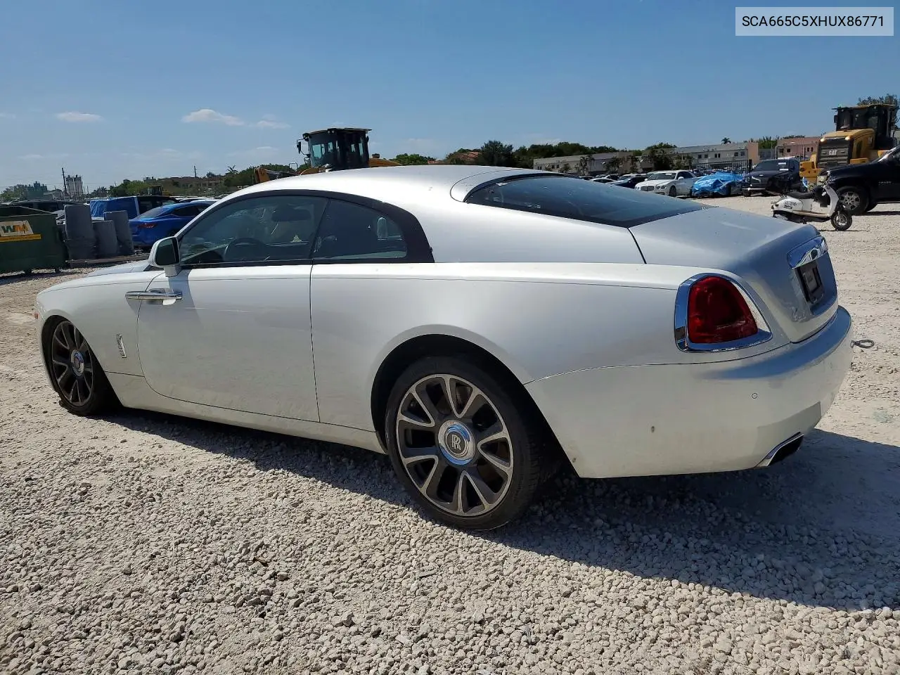 2017 Rolls-Royce Wraith VIN: SCA665C5XHUX86771 Lot: 52992466