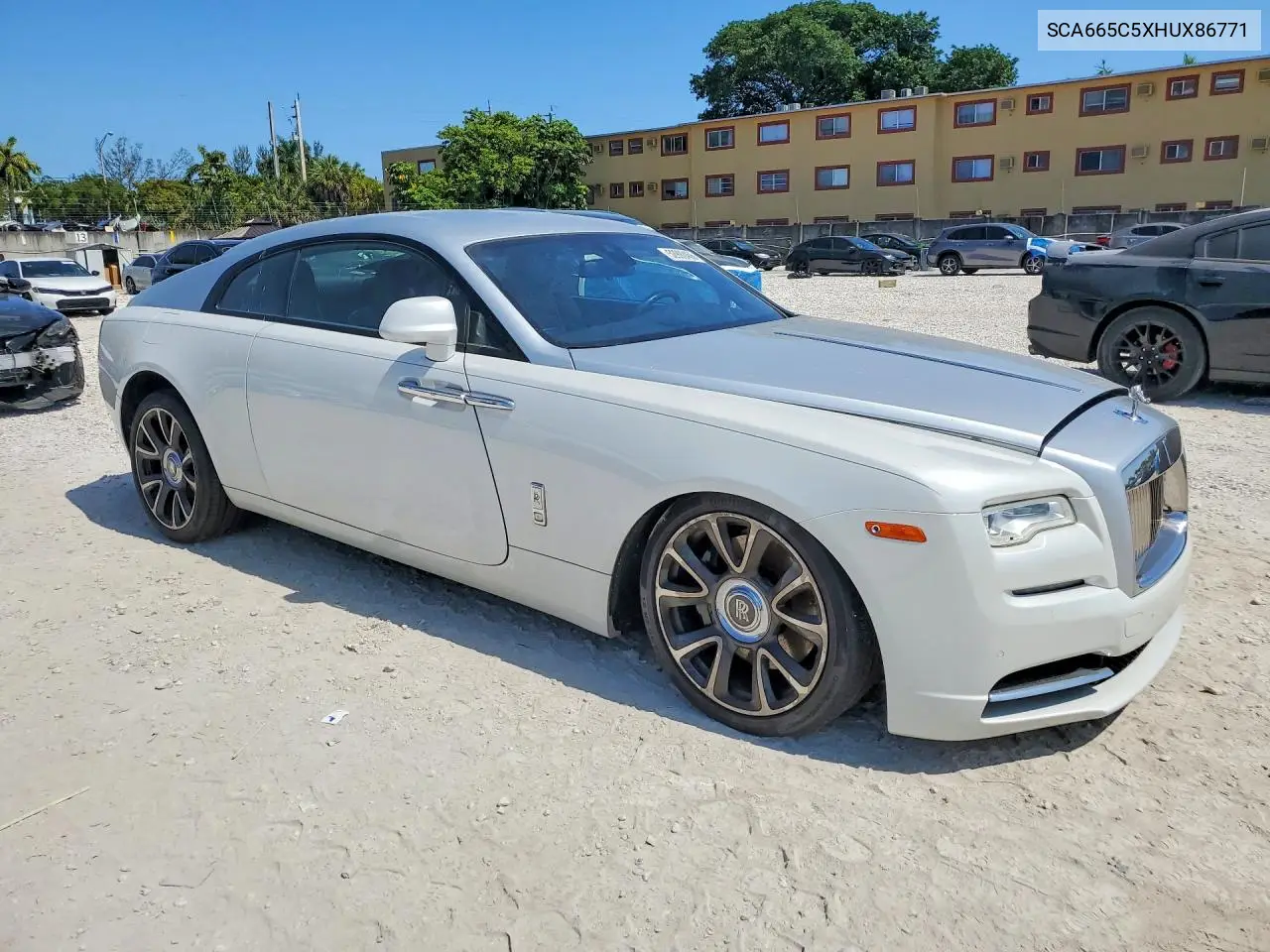 2017 Rolls-Royce Wraith VIN: SCA665C5XHUX86771 Lot: 52992466
