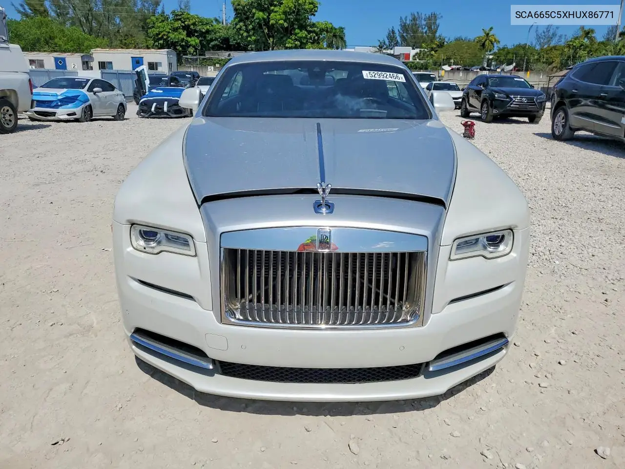 2017 Rolls-Royce Wraith VIN: SCA665C5XHUX86771 Lot: 52992466