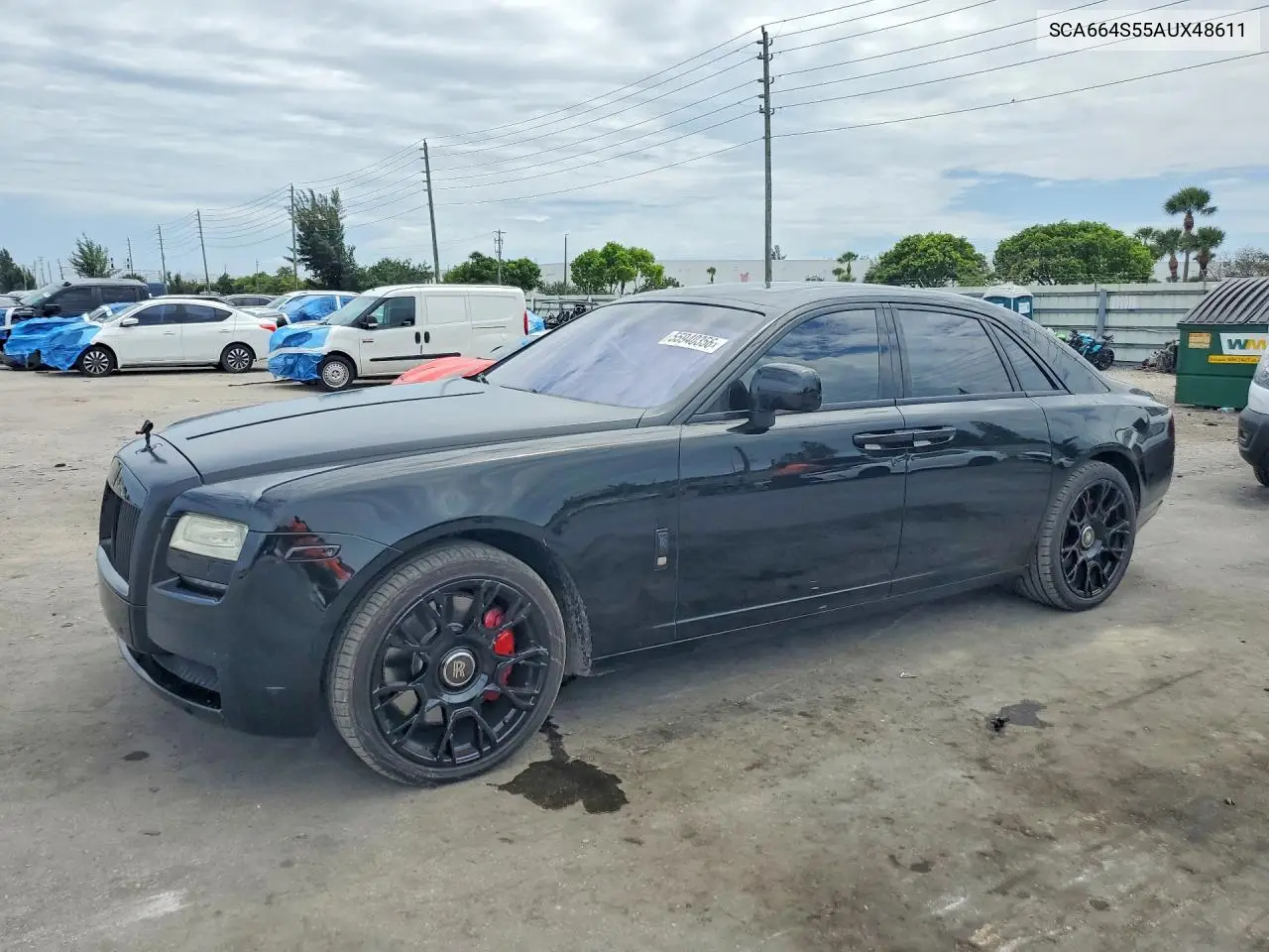 2010 Rolls-Royce Ghost VIN: SCA664S55AUX48611 Lot: 55940356