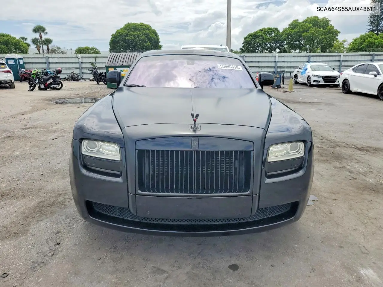 2010 Rolls-Royce Ghost VIN: SCA664S55AUX48611 Lot: 55940356