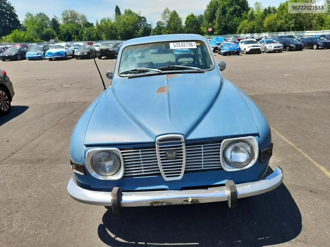1970 Saab 000 Cd VIN: 96722021533 Lot: 57242736