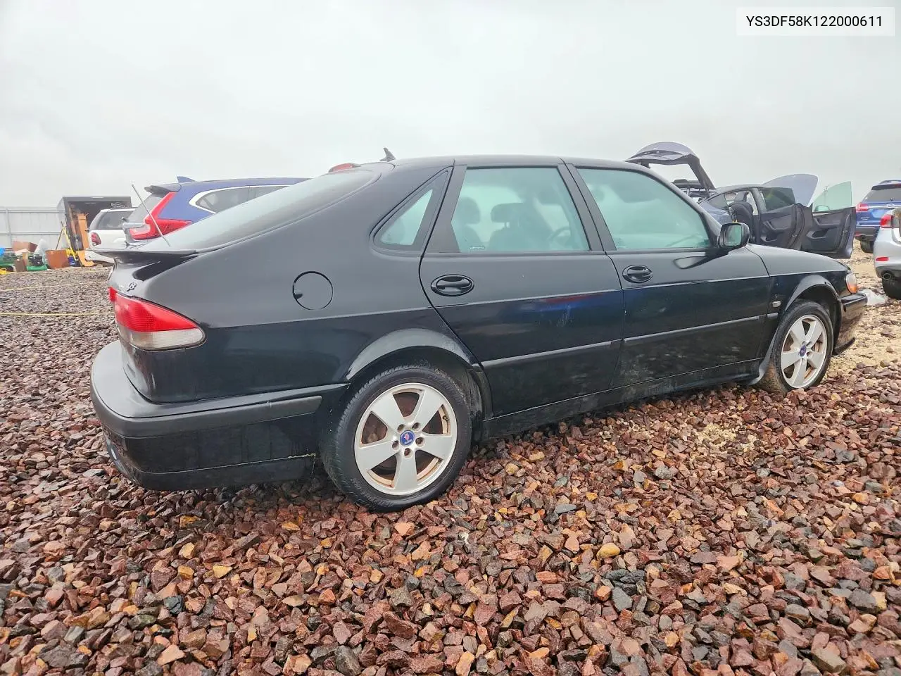 2002 Saab 9-3 Se VIN: YS3DF58K122000611 Lot: 54356356