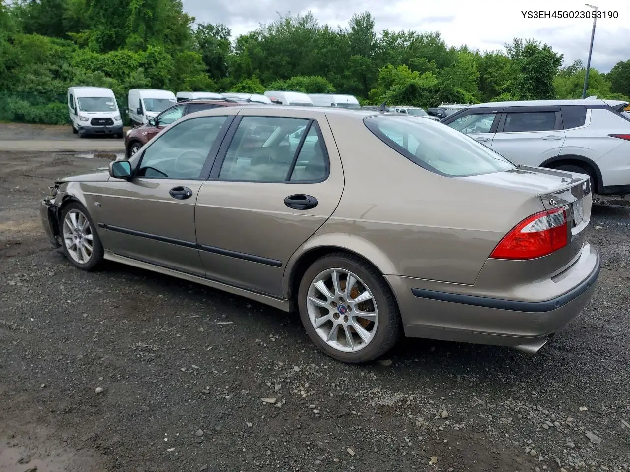 2002 Saab 9-5 Aero VIN: YS3EH45G023053190 Lot: 58107406