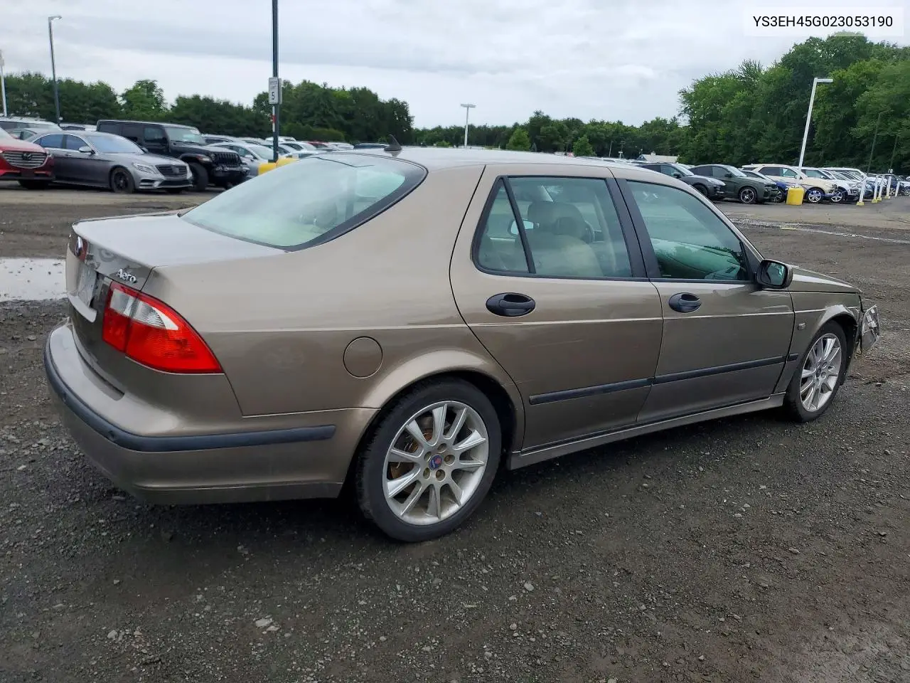 2002 Saab 9-5 Aero VIN: YS3EH45G023053190 Lot: 58107406