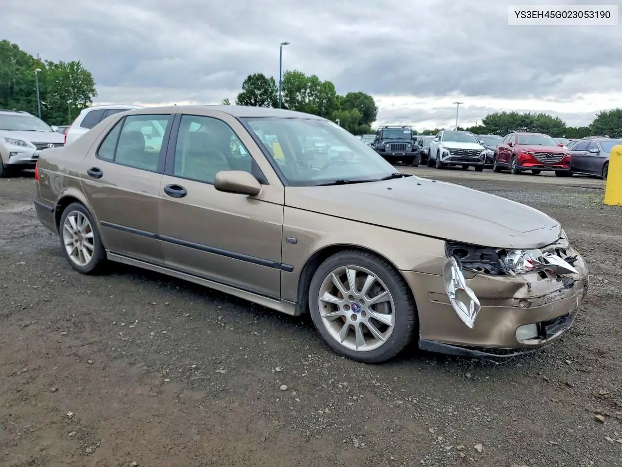 2002 Saab 9-5 Aero VIN: YS3EH45G023053190 Lot: 58107406