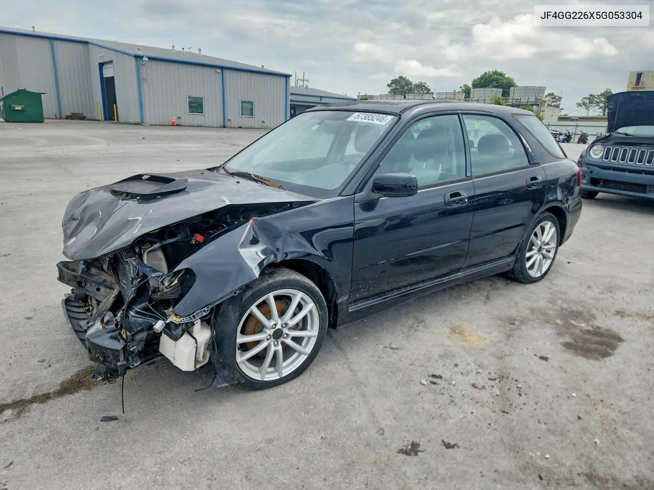2005 Saab 9-2 Aero VIN: JF4GG226X5G053304 Lot: 57385246