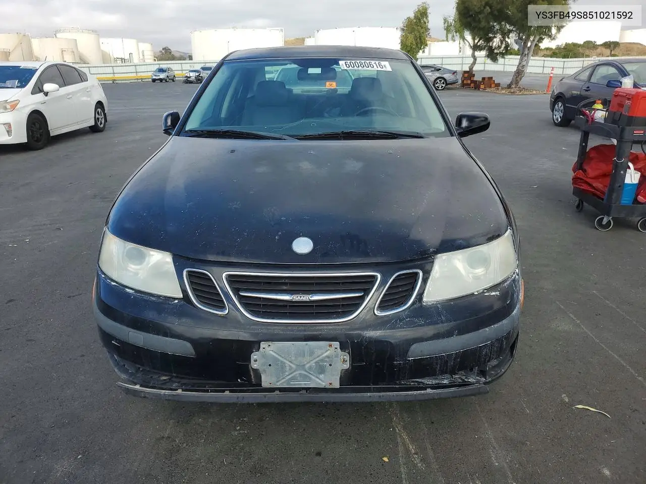 2005 Saab 9-3 Linear VIN: YS3FB49S851021592 Lot: 60080616