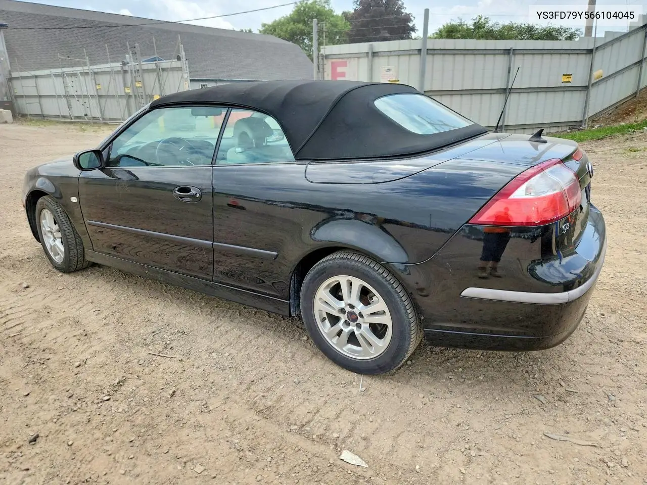 2006 Saab 9-3 VIN: YS3FD79Y566104045 Lot: 57019356