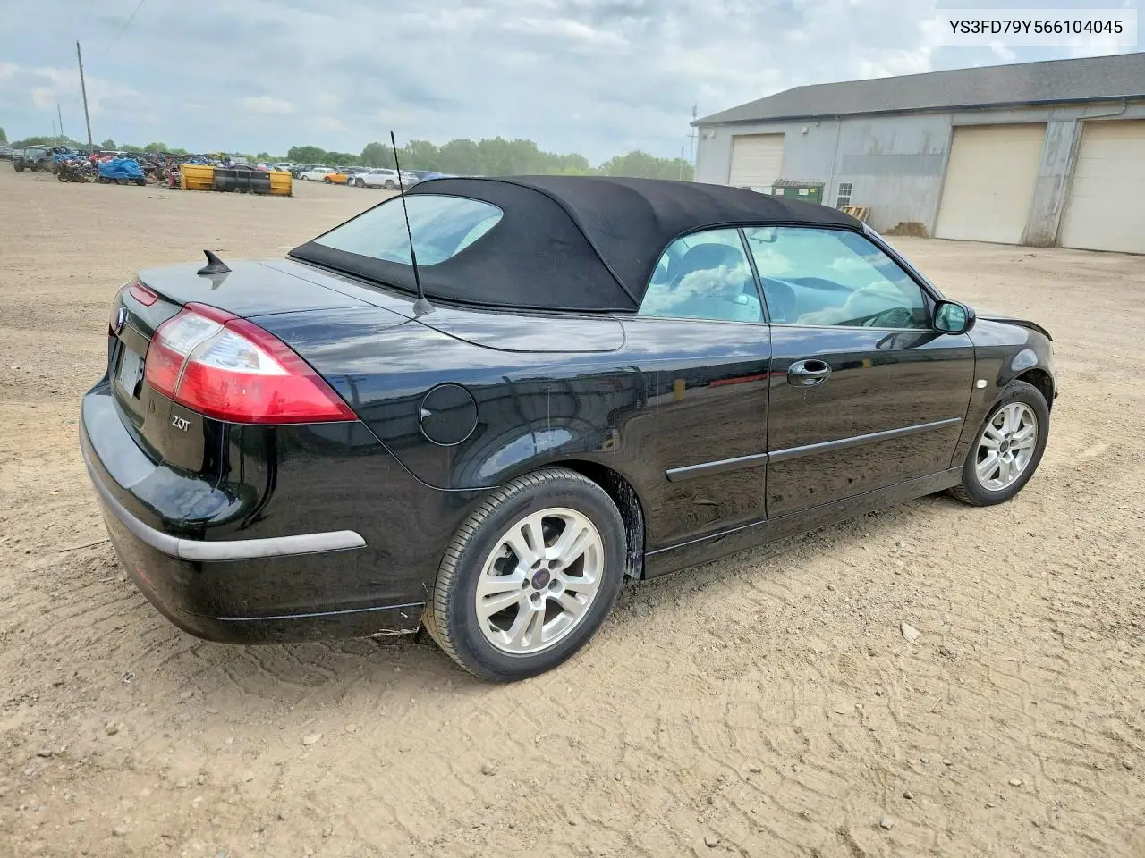 2006 Saab 9-3 VIN: YS3FD79Y566104045 Lot: 57019356