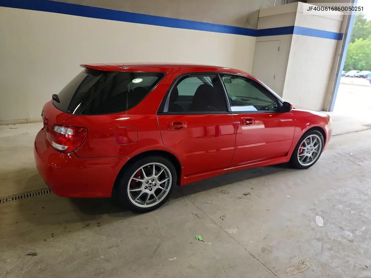 2006 Saab 9-2 2.5I VIN: JF4GG61686G050251 Lot: 57195496