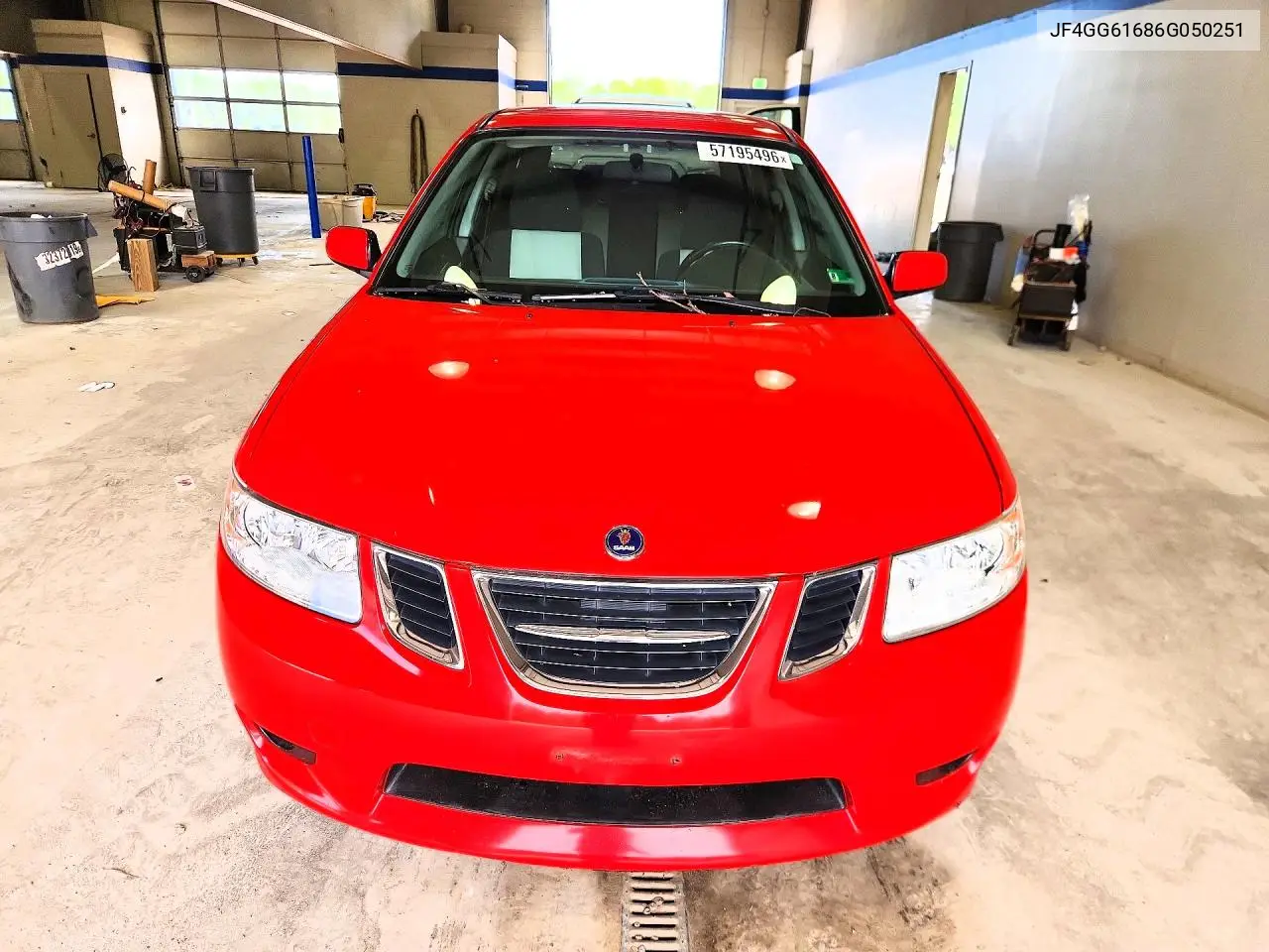 2006 Saab 9-2 2.5I VIN: JF4GG61686G050251 Lot: 57195496