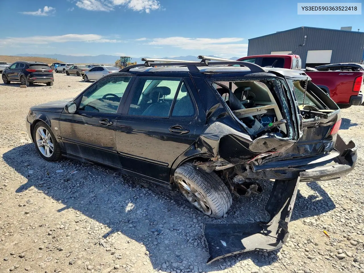 2006 Saab 9-5 Base VIN: YS3ED59G363522418 Lot: 58800566
