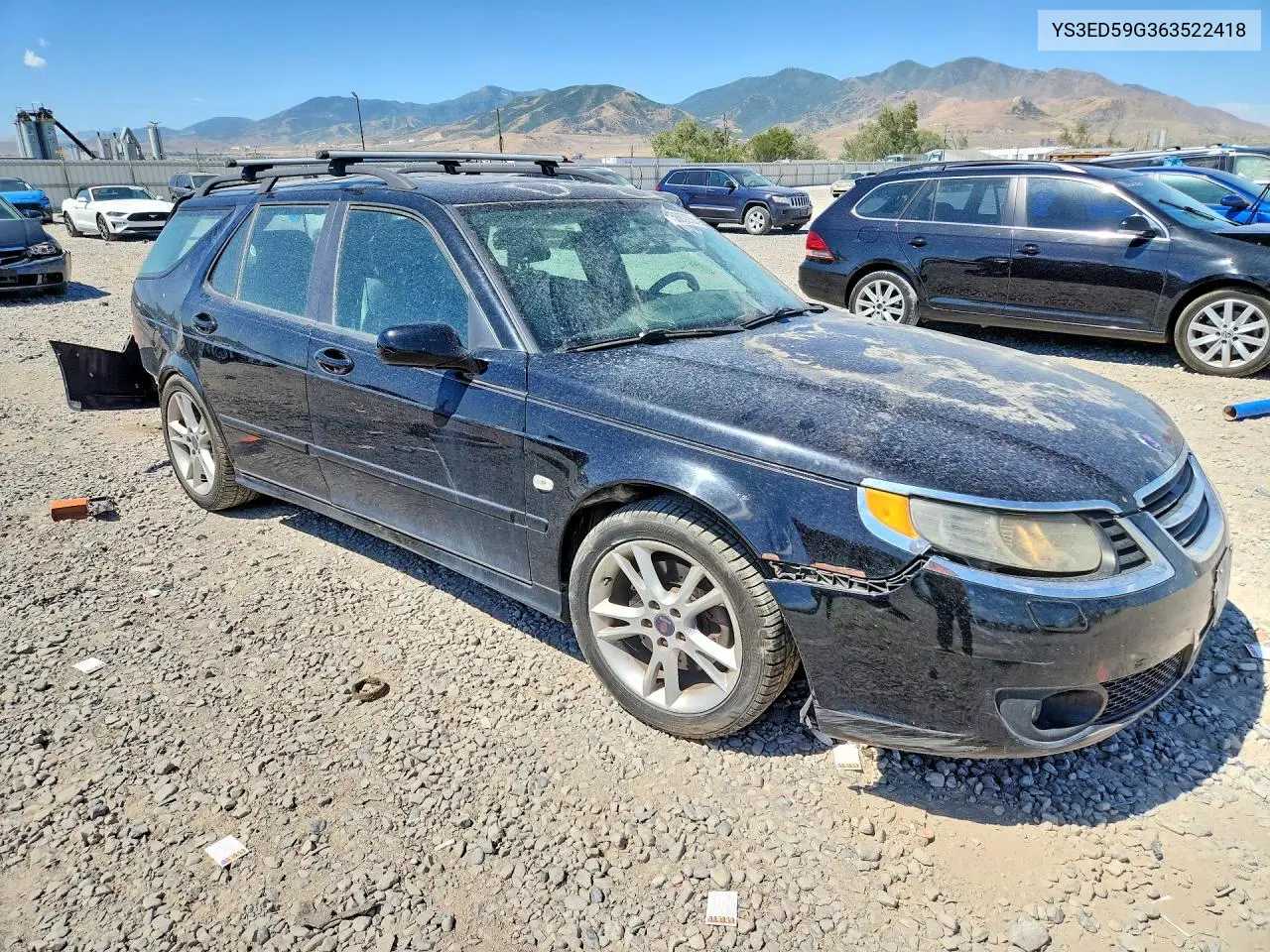 2006 Saab 9-5 Base VIN: YS3ED59G363522418 Lot: 58800566