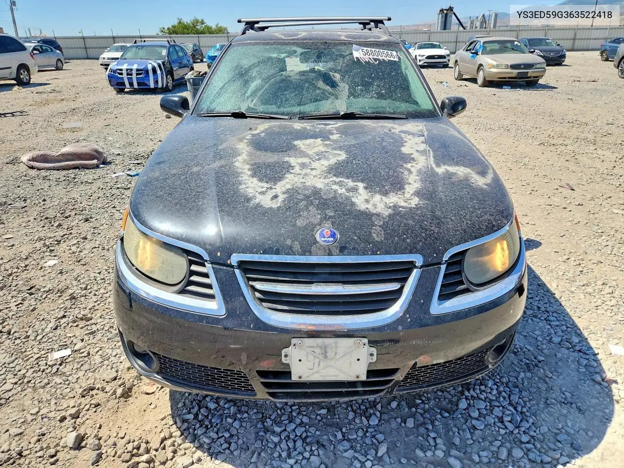 2006 Saab 9-5 Base VIN: YS3ED59G363522418 Lot: 58800566