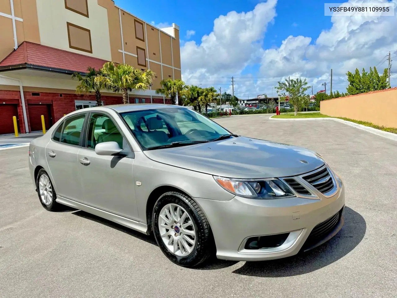 2008 Saab 9-3 2.0T VIN: YS3FB49Y881109955 Lot: 56336206