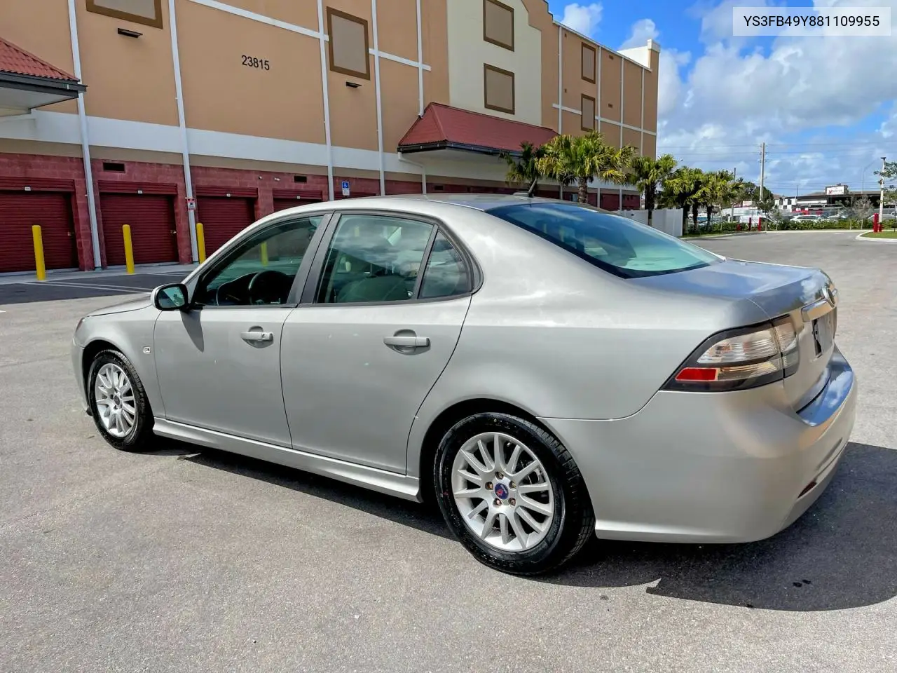 2008 Saab 9-3 2.0T VIN: YS3FB49Y881109955 Lot: 56336206