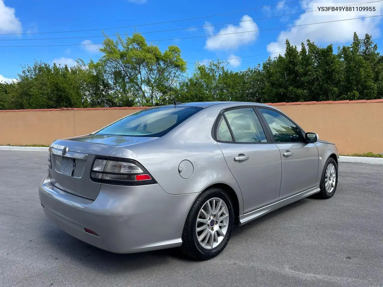2008 Saab 9-3 2.0T VIN: YS3FB49Y881109955 Lot: 56336206