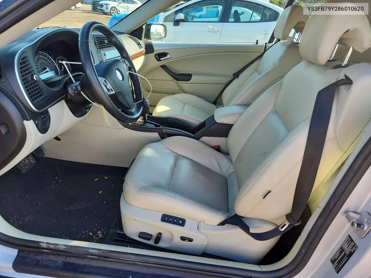 2008 Saab 9-3 2.0T VIN: YS3FB79Y286010620 Lot: 58087526