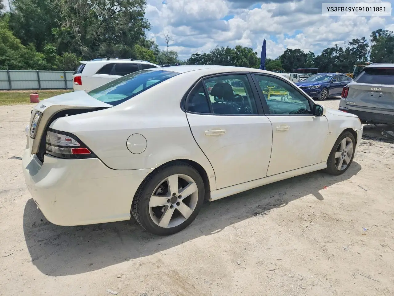 2009 Saab 9-3 2.0T VIN: YS3FB49Y691011881 Lot: 54923736