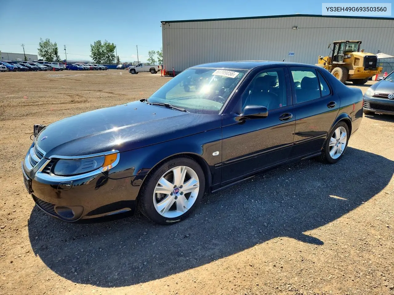 2009 Saab 9-5 Aero VIN: YS3EH49G693503560 Lot: 60209856