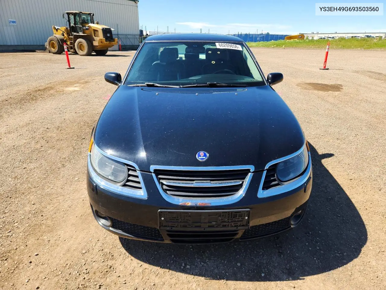 2009 Saab 9-5 Aero VIN: YS3EH49G693503560 Lot: 60209856