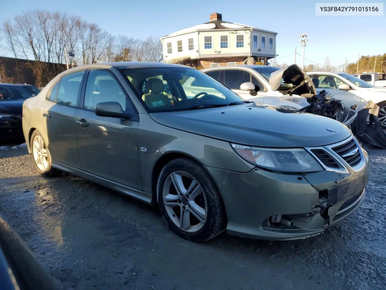 2009 Saab 9-3 2.0T VIN: YS3FB42Y791015156 Lot: 79067295