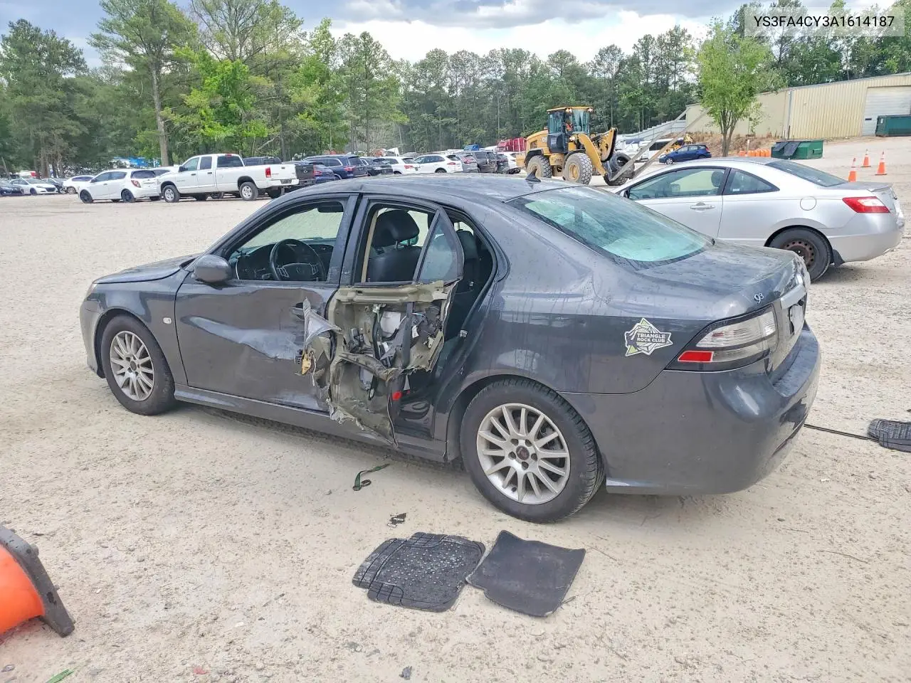 2010 Saab 9-3 2.0T VIN: YS3FA4CY3A1614187 Lot: 58106946